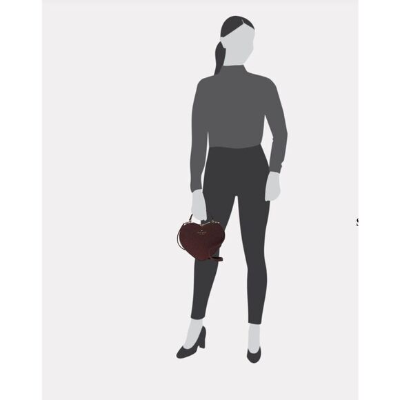 NWT Kate Spade Love Shack Glitter Heart Bag - Picture 8 of 8